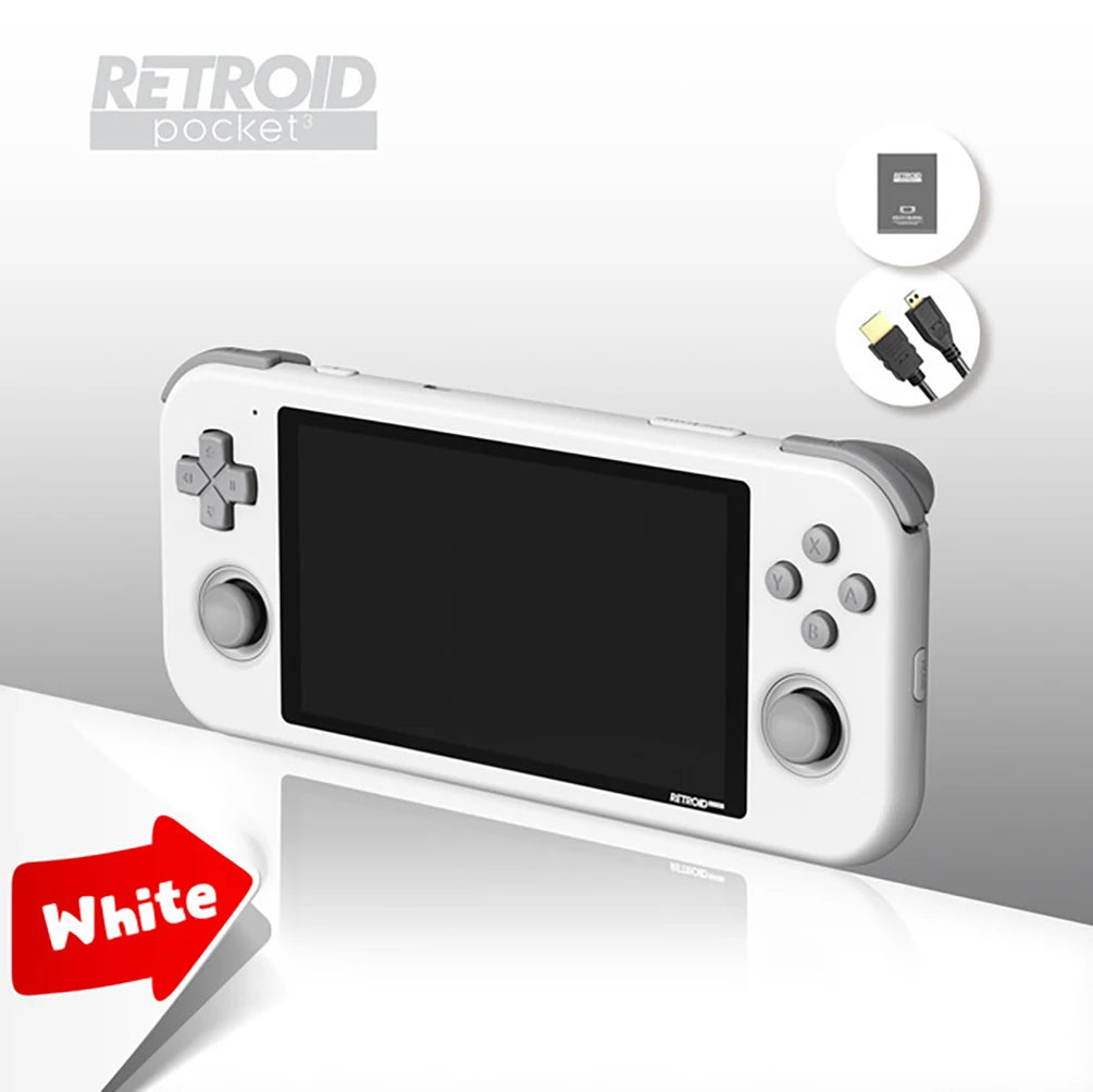 Retroid Pocket 3 | 4.7" IPS Android Handheld – Open Source Retro Gaming | 4000mAh Battery | 2-Year Warranty